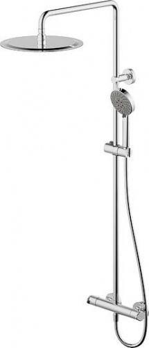 Душевая стойка Bravat Waterfall F939114C-A3-RUS, Душевые панели, Душевые системы, Стойки, Гарнитуры, лейки, тропический душ в Москве Тел.: +7 (968) 040-40-82
