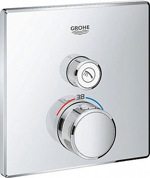 Смеситель с термостатом для душа Grohe Grohtherm SmartControl 29123000