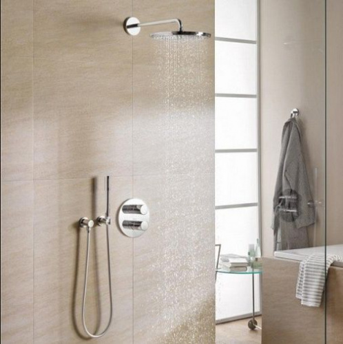 Душевой комплект Grohe Grohtherm 2000 34631000, Душевые панели, Душевые системы, Душевые стойки, Гарнитуры, лейки, тропический душ в Москве Тел.: +7 (968) 040-40-82