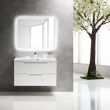 Мебель для ванной BelBagno Vittoria 100 bianco lucido