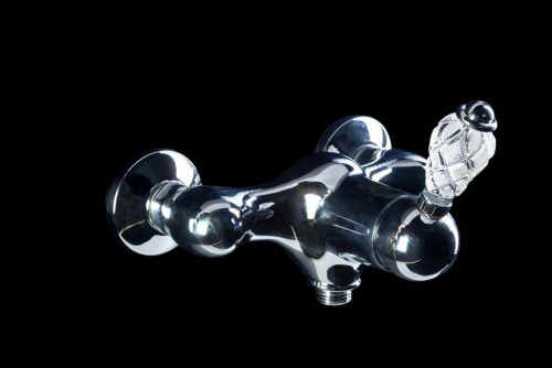 Смеситель для душа Boheme Crystal 264-CRST Хром купить по всей России