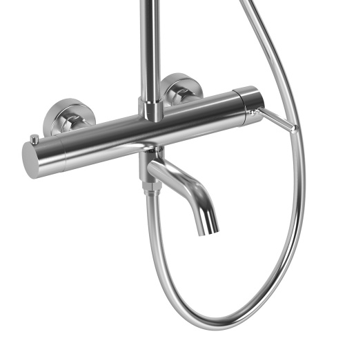 Душевая система Raiber Premium Graceful RP-006 хром, Душевые панели, Душевые системы, Стойки, Гарнитуры, лейки, тропический душ в Москве Тел.: +7 (968) 040-40-82