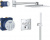 Душевой комплект Grohe Smart Control 34712000, Душевые панели, Душевые системы, Душевые стойки, Гарнитуры, лейки, тропический душ в Москве Тел.: +7 (968) 040-40-82
