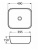 Раковина накладная BelBagno BB2143 интернет магазина сантехники Акванота