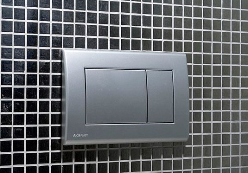 Кнопка смыва AlcaPlast ALCA M271 хром глянцевый интернет магазина сантехники Акванота