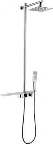 Душевая стойка Lemark Tropic LM7001C, Душевые панели, Душевые системы, Стойки, Гарнитуры, лейки, тропический душ в Москве Тел.: +7 (968) 040-40-82