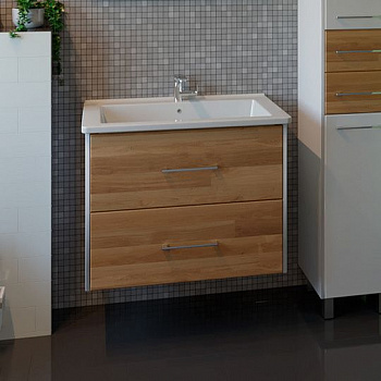 Тумба с раковиной ASB-Woodline Оскар 85