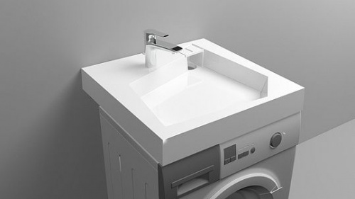 Раковина над стиральной машиной Altasan Quadro 60x60 интернет магазина сантехники Акванота
