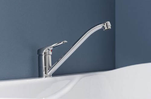 Смеситель для кухни Aquanet Round Handle SD90705 купить по всей России
