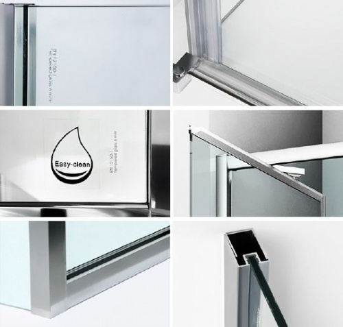 Душевой уголок Wasserkraft Salm 27I17 100x80 см интернет магазина сантехники Акванота