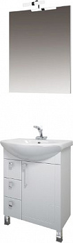 Мебель для ванной Triton Диана 65 L, 3 ящика, белая