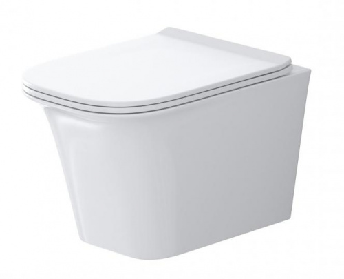 Унитаз подвесной Grossman Classic GR-4463S 49x33,5x35 безободковый в интернет магазине сантехники Акванота в Москве Тел.: +7 (968) 040-40-82