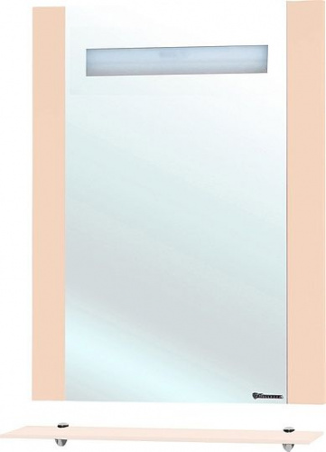 Зеркало Bellezza Берта подвесная 75 бежевое