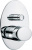 Смеситель для ванны Bossini Oval Z006202 CR с внутренней частью купить по всей России