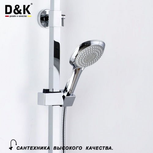 Душевая стойка D&K Berlin Freie DA1433701A01, Душевые панели, Душевые системы, Стойки, Гарнитуры, лейки, тропический душ в Москве Тел.: +7 (968) 040-40-82