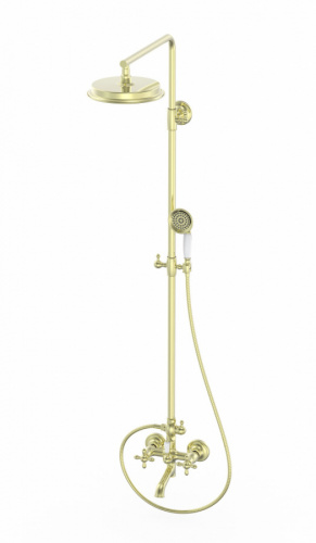 Душевая система Wonzon & Woghand WW-88739020-PG, золото, Душевые панели, Душевые системы, Стойки, Гарнитуры, лейки, тропический душ в Москве Тел.: +7 (968) 040-40-82
