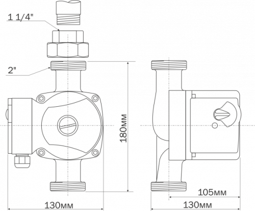 Циркуляционный насос Aquario AC 326-180