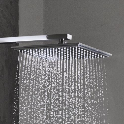 Душевая стойка Grohe Euphoria Cube 23147001, Душевые панели, Душевые системы, Стойки, Гарнитуры, лейки, тропический душ в Москве Тел.: +7 (968) 040-40-82