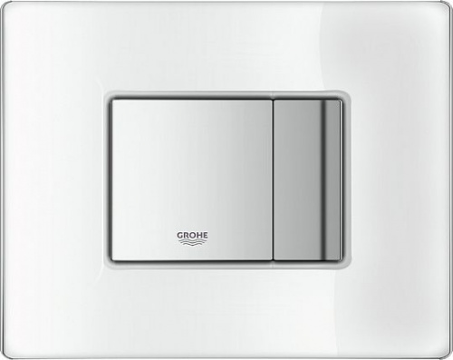 Кнопка смыва Grohe Skate Cosmopolitan 38845LS0 белая интернет магазина сантехники Акванота