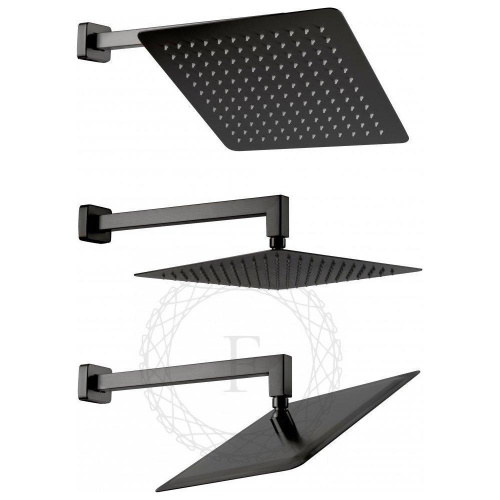 Душевая система встраиваемая Filarete Fing FL1040BG, графит, Душевые панели, Душевые системы, Душевые стойки, Гарнитуры, лейки, тропический душ в Москве Тел.: +7 (968) 040-40-82