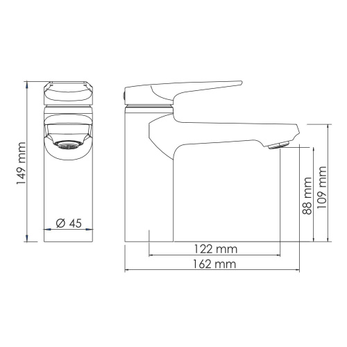 Смеситель для раковины Wasserkraft Glan 6603 купить по всей России