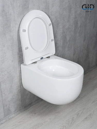 Унитаз подвесной GID Tornado Tr2133TF белый 49x36x34 в интернет магазине сантехники Акванота в Москве Тел.: +7 (968) 040-40-82