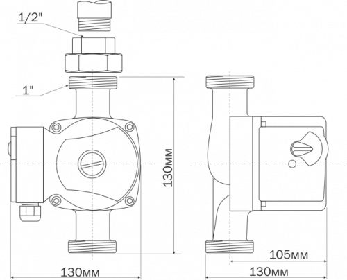 Циркуляционный насос Aquario AC 154-130HW