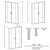 Душевой уголок Veconi Rovigo RV045-12080PR-02-19C1 120x80x185 рифленое интернет магазина сантехники Акванота