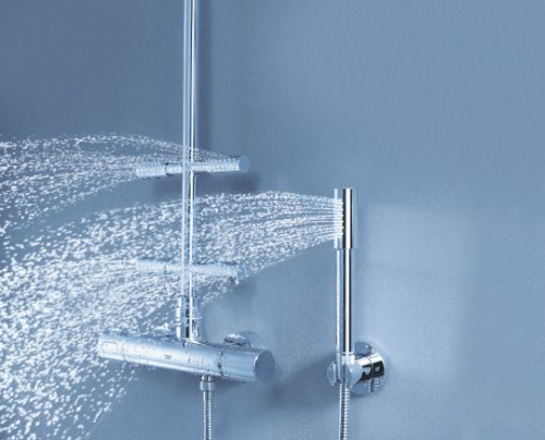 Душевая стойка Grohe Rainshower Sena 27374000, Душевые панели, Душевые системы, Стойки, Гарнитуры, лейки, тропический душ в Москве Тел.: +7 (968) 040-40-82