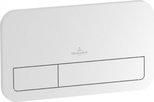 Кнопка смыва Villeroy & Boch Viconnect 9224 9068 белый интернет магазина сантехники Акванота