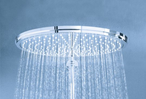 Душевая стойка Grohe Rainshower System 400 27174001, Душевые панели, Душевые системы, Стойки, Гарнитуры, лейки, тропический душ в Москве Тел.: +7 (968) 040-40-82