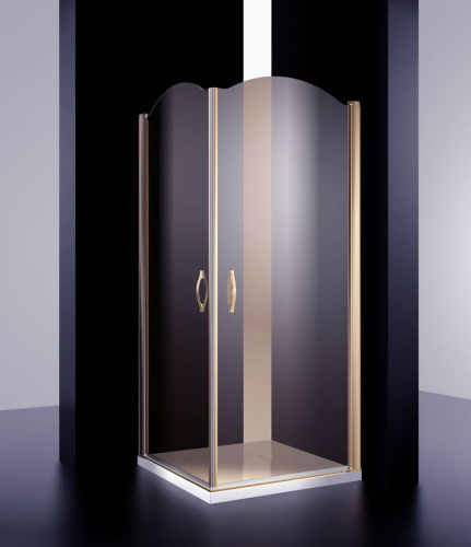 Душевой уголок Sturm Eleganz 90 bronze тонированное интернет магазина сантехники Акванота