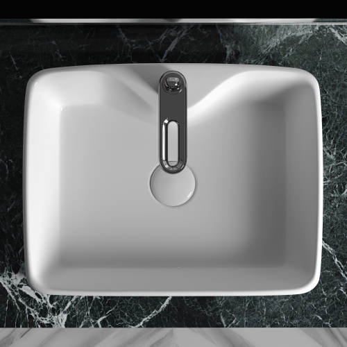 Раковина накладная Ceramica Nova Element CN6033 48x37x13 интернет магазина сантехники Акванота
