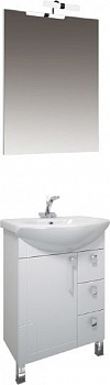 Мебель для ванной Triton Диана 60 R, 3 ящика, белая