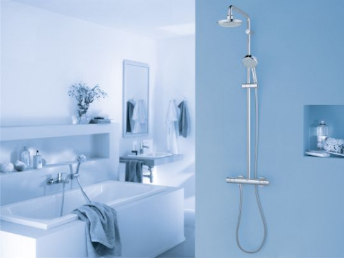 Душевая стойка Grohe Tempesta New 27922000, Душевые панели, Душевые системы, Стойки, Гарнитуры, лейки, тропический душ в Москве Тел.: +7 (968) 040-40-82