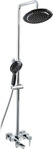 Душевая стойка Timo Hette SX-1020 /00 Black, Душевые панели, Душевые системы, Стойки, Гарнитуры, лейки, тропический душ в Москве Тел.: +7 (968) 040-40-82