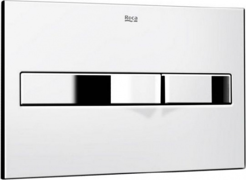 Кнопка смыва Roca PL2 Dual хром интернет магазина сантехники Акванота