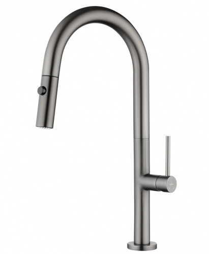 Смеситель для кухни Kaiser Merkur 26466-15 Gunmetal купить по всей России