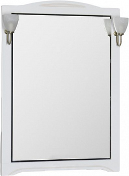 Зеркало Aquanet Луис 80 белое