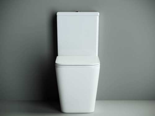 Напольный унитаз Ceramica Nova Cubic CN1803 в интернет магазине сантехники Акванота в Москве Тел.: +7 (968) 040-40-82