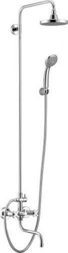 Душевая стойка Elghansa Ecofly 2302880-2B, Душевые панели, Душевые системы, Стойки, Гарнитуры, лейки, тропический душ в Москве Тел.: +7 (968) 040-40-82