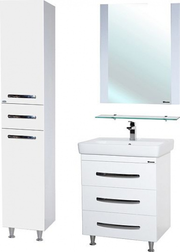 Зеркало Bellezza Рокко 70 белое