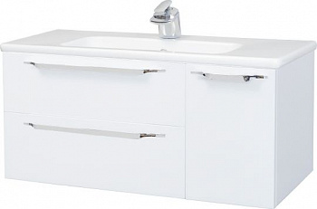 Тумба с раковиной Bellezza Луиджи 90 L, подвесная