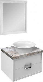 Мебель для ванной Kerama Marazzi Canaletto 60 со столешницей, белая