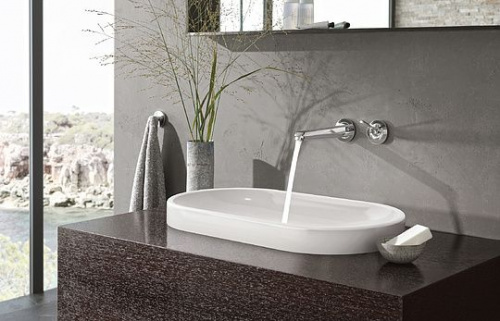 Смеситель для раковины Grohe Eurodisc joy 19969000 настенный купить по всей России