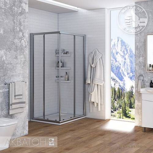Поддон для душа Акватон Калифорния 80x80 интернет магазина сантехники Акванота