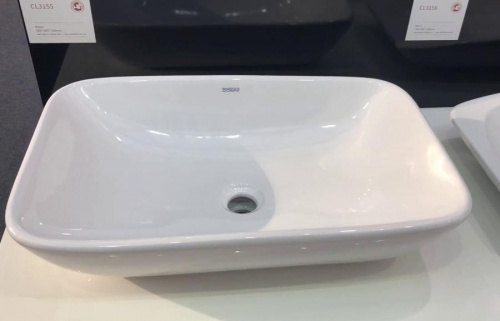 Раковина накладная SSWW CL3155 58x39 интернет магазина сантехники Акванота