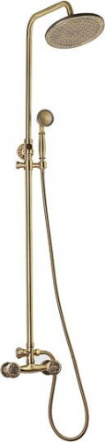 Душевая стойка Bronze de Luxe 10118R, Душевые панели, Душевые системы, Стойки, Гарнитуры, лейки, тропический душ в Москве Тел.: +7 (968) 040-40-82