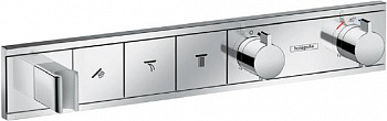 Смеситель с термостатом для душа Hansgrohe RainSelect 15356000 без внутренней части