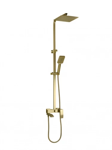 Душевая система Filarete Waterfall FL2010MG, матовое золото, Душевые панели, Душевые системы, Стойки, Гарнитуры, лейки, тропический душ в Москве Тел.: +7 (968) 040-40-82